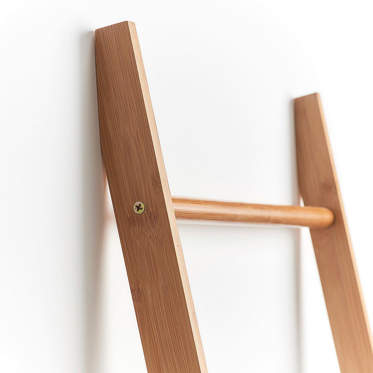 Leiter-Handtuchhalter, Bambus Holz, Bambus - Naturfarben, Basics, Holz (50/3,5/182,5cm) - Zeller Present