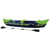 Kajak XQMAX Cruiser X3 Schwarz/Hellgrün - Schwarz/Hellgrün, Basics, Kunststoff (342/76/32cm)