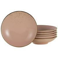 Suppentellerset Nature Collection 6--Teilig - Hellrosa, Trend, Keramik (22cm) - Creatable