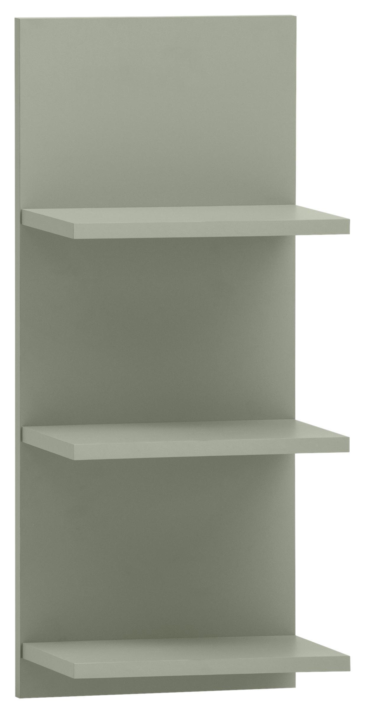 REGAL Mono Grün B: 30,3cm - Hellgrün, MODERN, Holzwerkstoff (30,3/70,2/17,4cm) - MID.YOU
