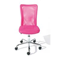 Jugenddrehstuhl Bonnie Pink - Chromfarben/Pink, Basics, Kunststoff/Textil (43/88-98/56cm) - MID.YOU