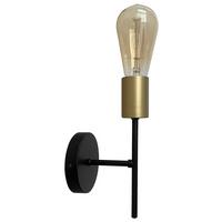 Wandleuchte 21-01252 - Schwarz, Basics, Metall (10/12/22.5cm)
