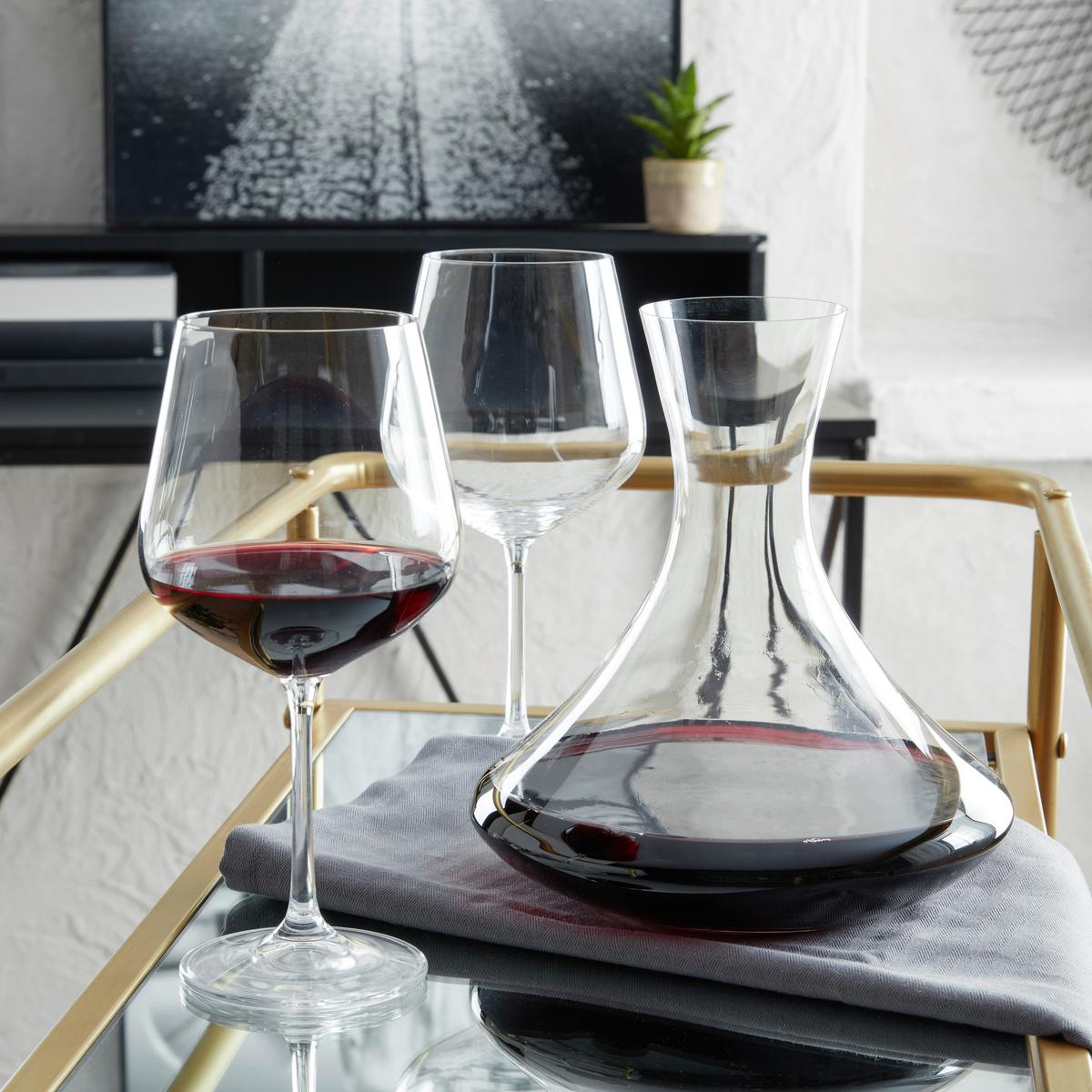 SKLENICE NA BURGUNDSKÉ NORMA -TOP- - čiré, Moderní, sklo (0,6l) - Bohemia