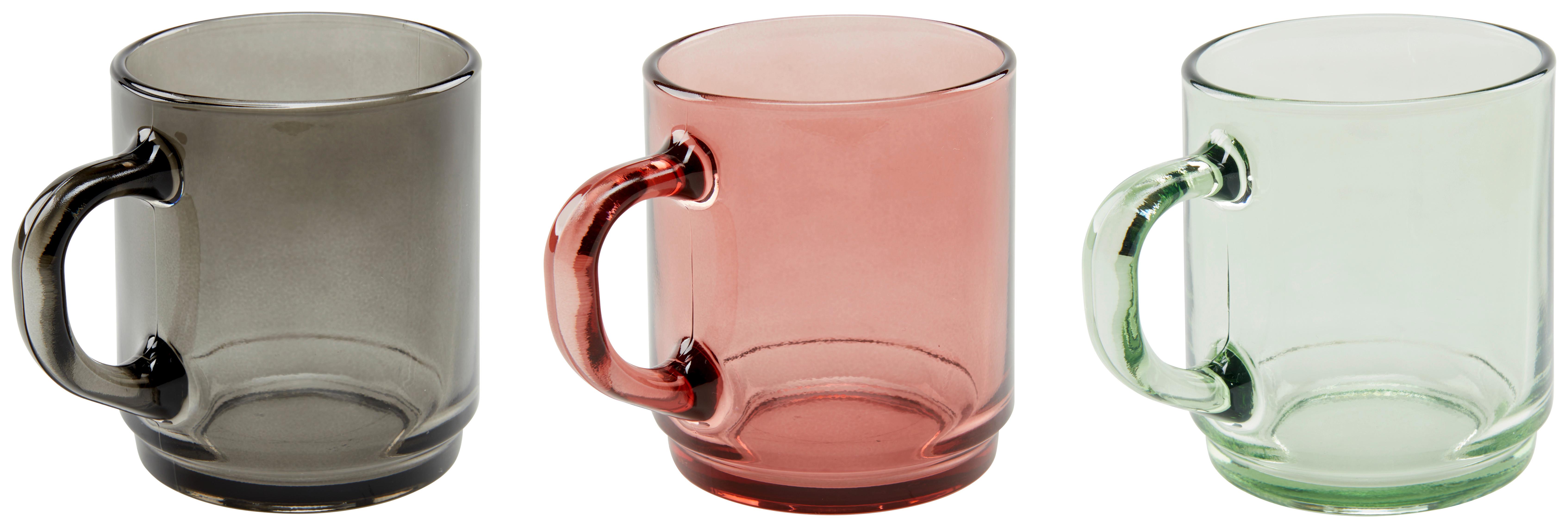 Csésze Bianca - terrakotta, Basics, Üveg (9,1cm) - James Wood