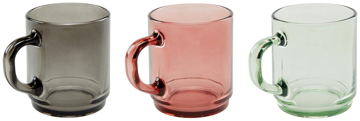 Csésze Bianca - terrakotta, Basics, Üveg (9,1cm) - James Wood