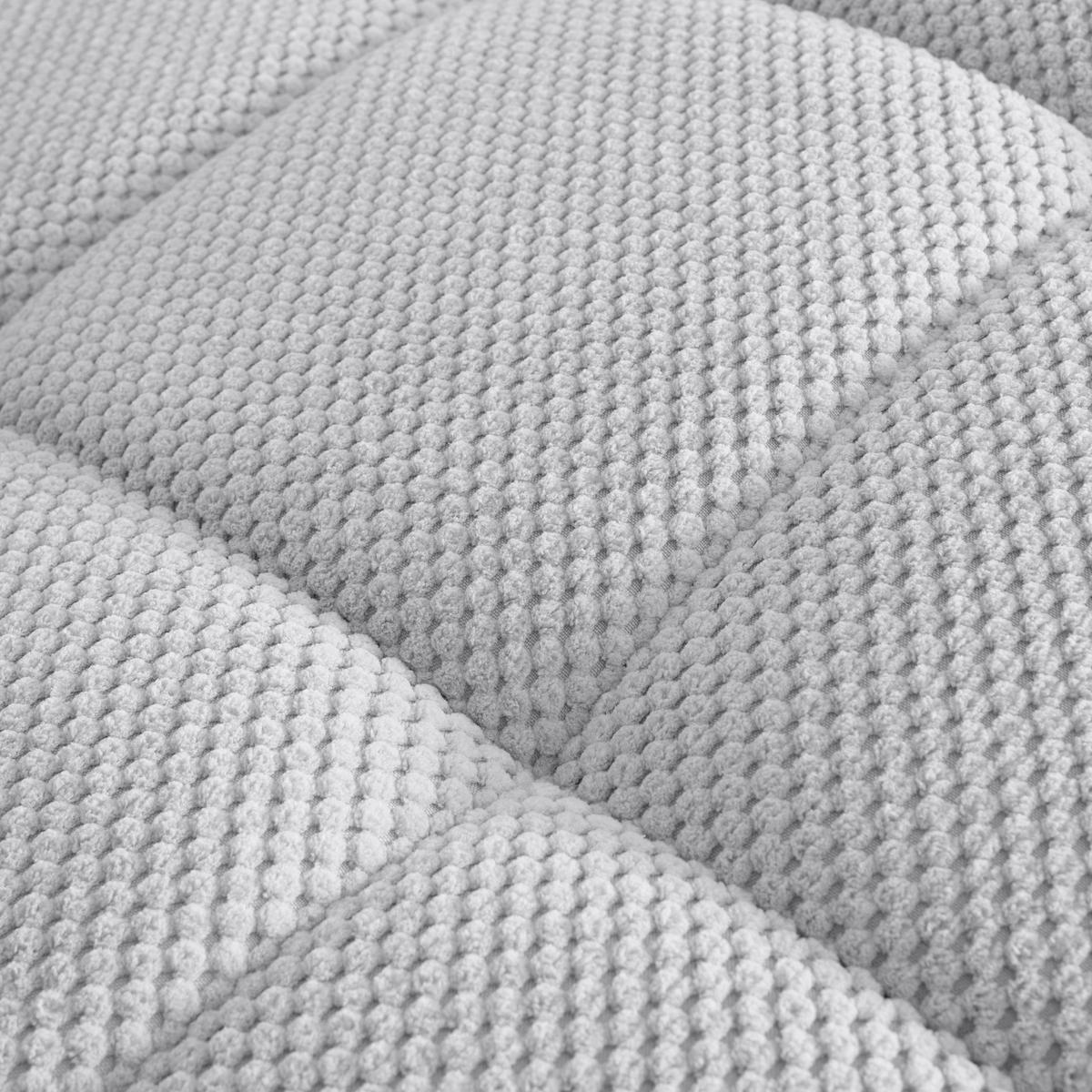 Relaxačné ležadlo LAVANDA, biela, max. 120 kg - čierna/biela, Modern, textil/plast (68/80/167cm) - Mömax