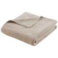 PRIKRÝVKA PRE BÁBÄTKO Babystrick, 75/100cm, sivá - sivá, Konventionell, textil (75/100cm) - Premium Living