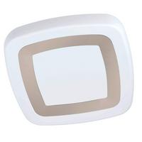 Deckenleuchte 99109* Ruidera - Silberfarben/Weiß, Basics, Kunststoff/Metall (48/48/9cm) - Eglo