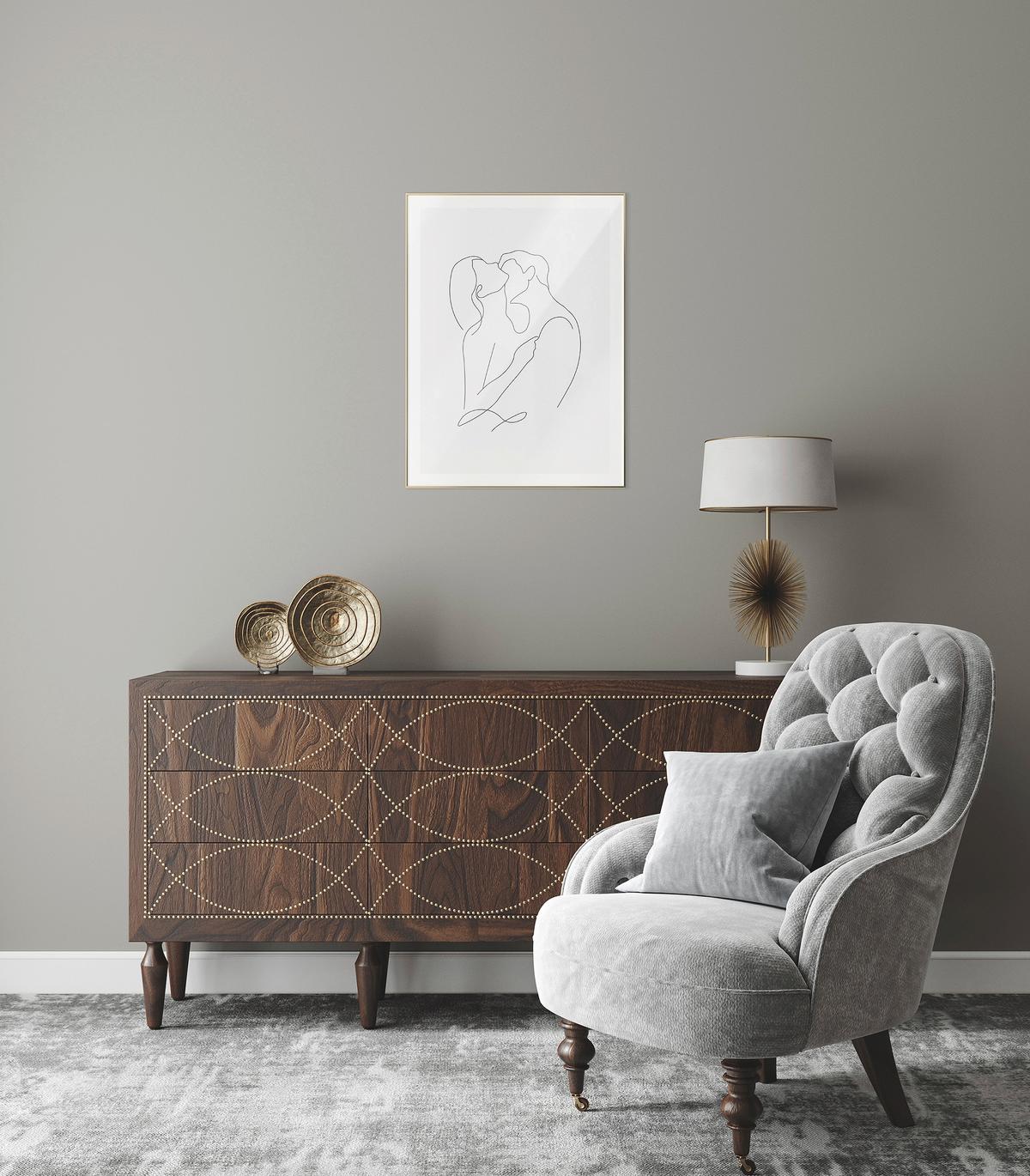 PLAKÁT VINCENT - vícebarevná, papír (50/70cm) - Modern Living