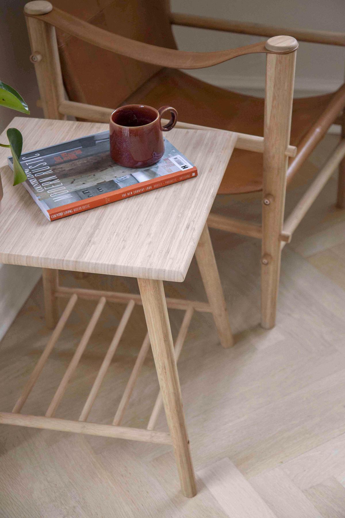 BEISTELLTISCH NOBLE 3157002 - Naturfarben, ROMANTIK / LANDHAUS, Holz (45/45/52cm) - MID.YOU