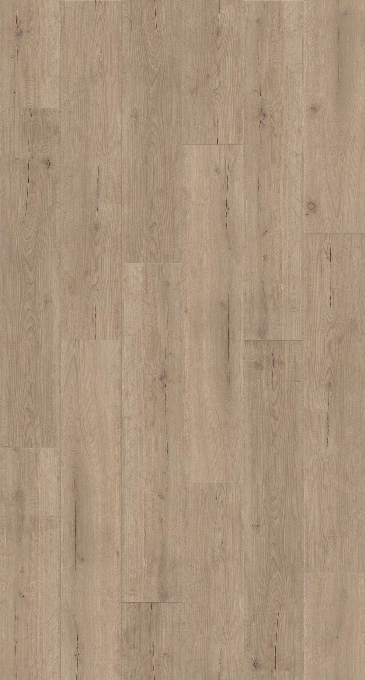 Designboden Eichefarben/braun /grau Lhd. Stärke 9,4mm - Eichefarben/Braun, Basics, Holzwerkstoff/Kunststoff (120,7/21,6/0,94cm) - Parador
