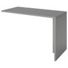 Schreibtisch Fortuna - Grau, Basics, Holzwerkstoff (120/58/75cm) - MID.YOU