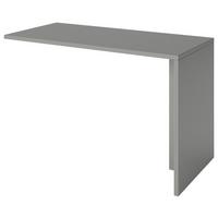 Schreibtisch Fortuna - Grau, Basics, Holzwerkstoff (120/58/75cm) - MID.YOU