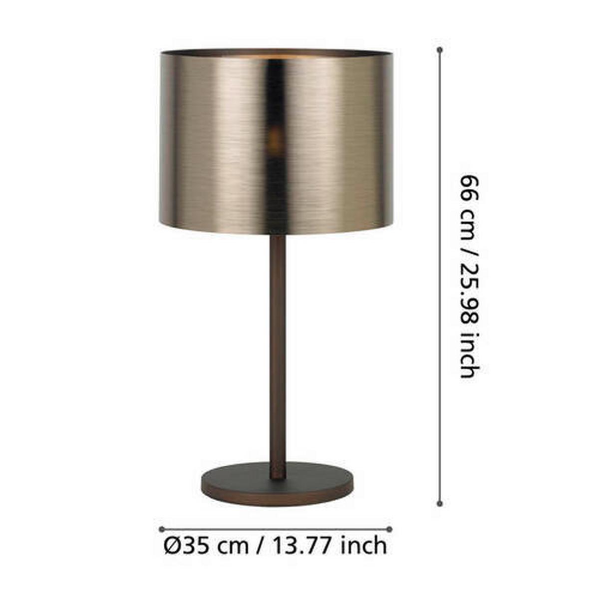 STOLNÍ LAMPA SAGANTO - Design (35/66cm) - Eglo