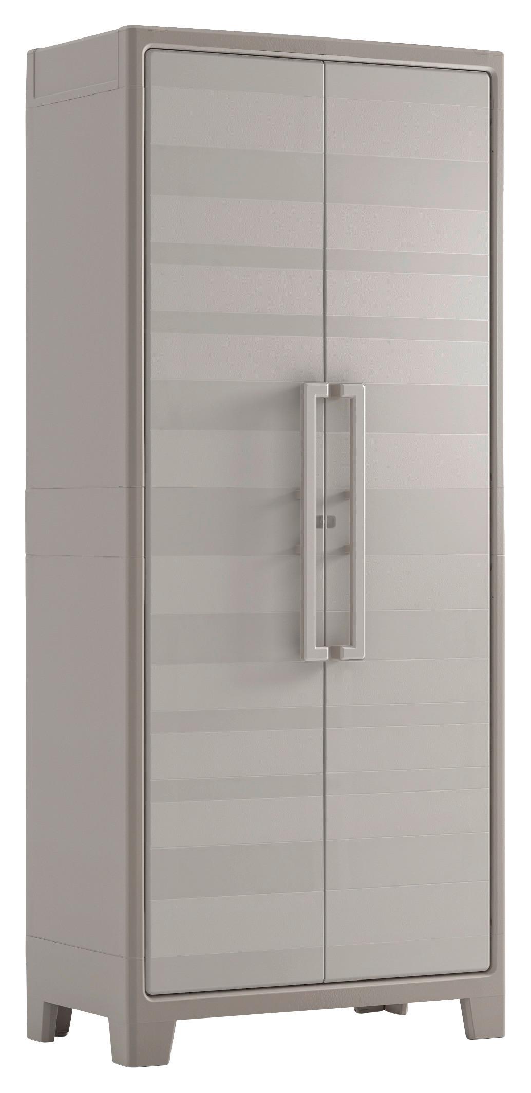 Plastová skříň GULLIVER HIGH - béžová, Konvenční, plast (80/182/44cm) - Keter