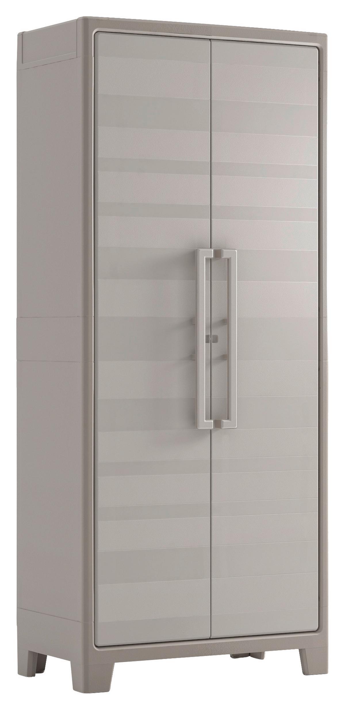 Plastová skříň GULLIVER HIGH - béžová, Konvenční, plast (80/182/44cm) - Keter