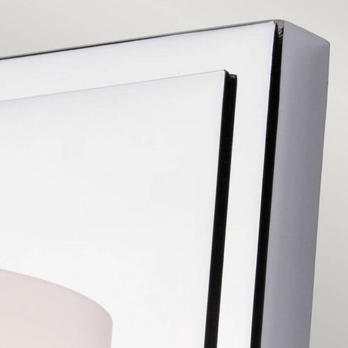 Badezimmer-wandleuchte Fe-Amalia1-Lbath - Chromfarben, Basics, Glas/Metall (11.4/12,9/40,9cm) - Elstead Lighting