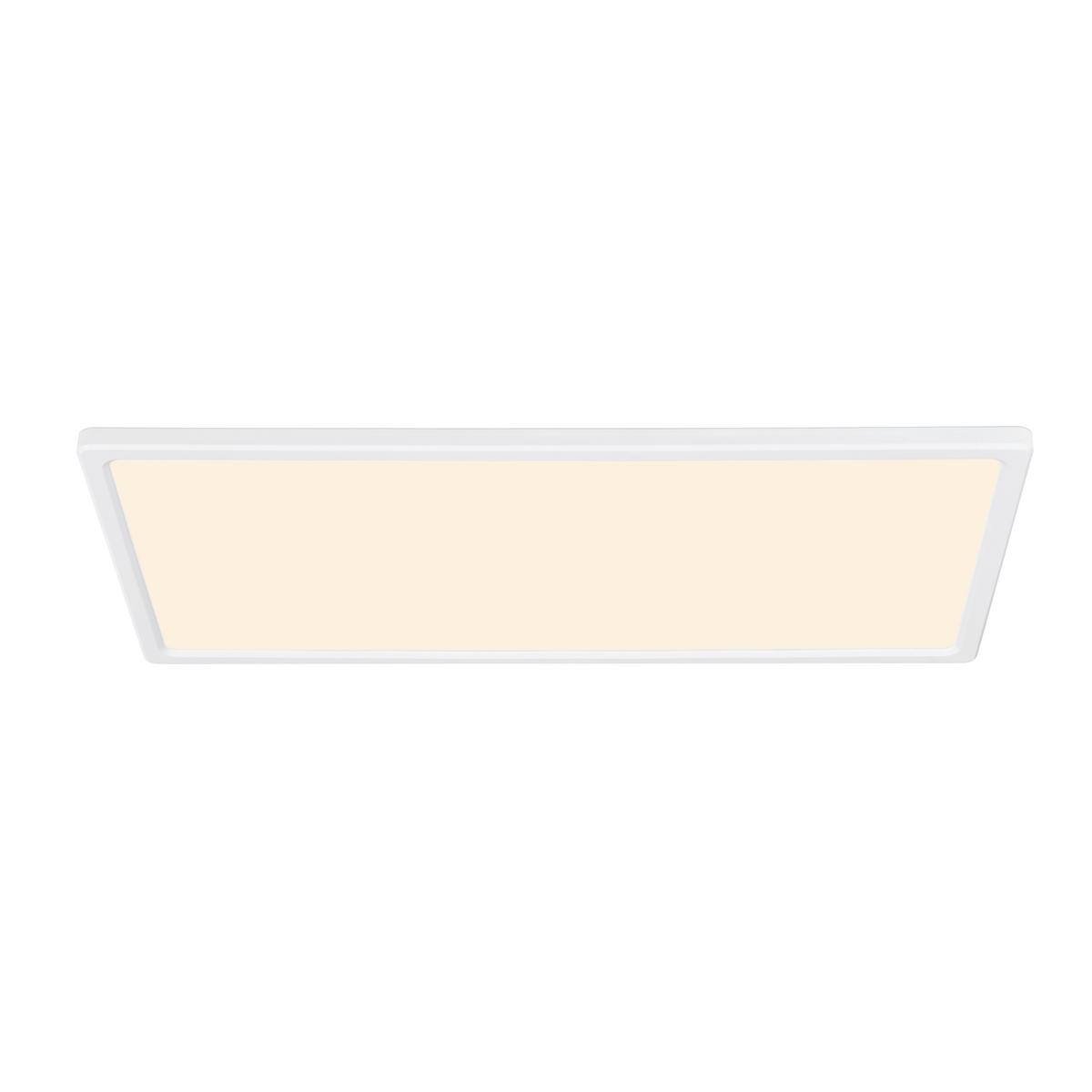 Deckenleuchte Harlow Weiß L: 59,5 cm - Weiß, Design, Kunststoff (59,5/24,4/2,3cm) - Nordlux