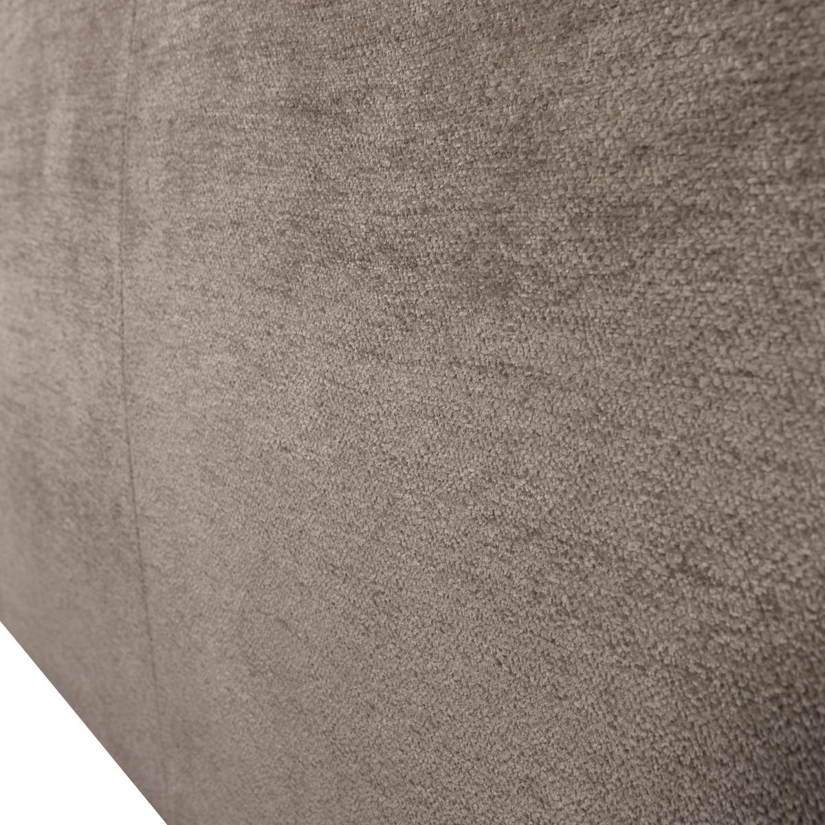 Ecksofa Tibas Sandfarben S: 280x165cm - Sandfarben/Schwarz, Design, Textil (280/165cm) - Livetastic