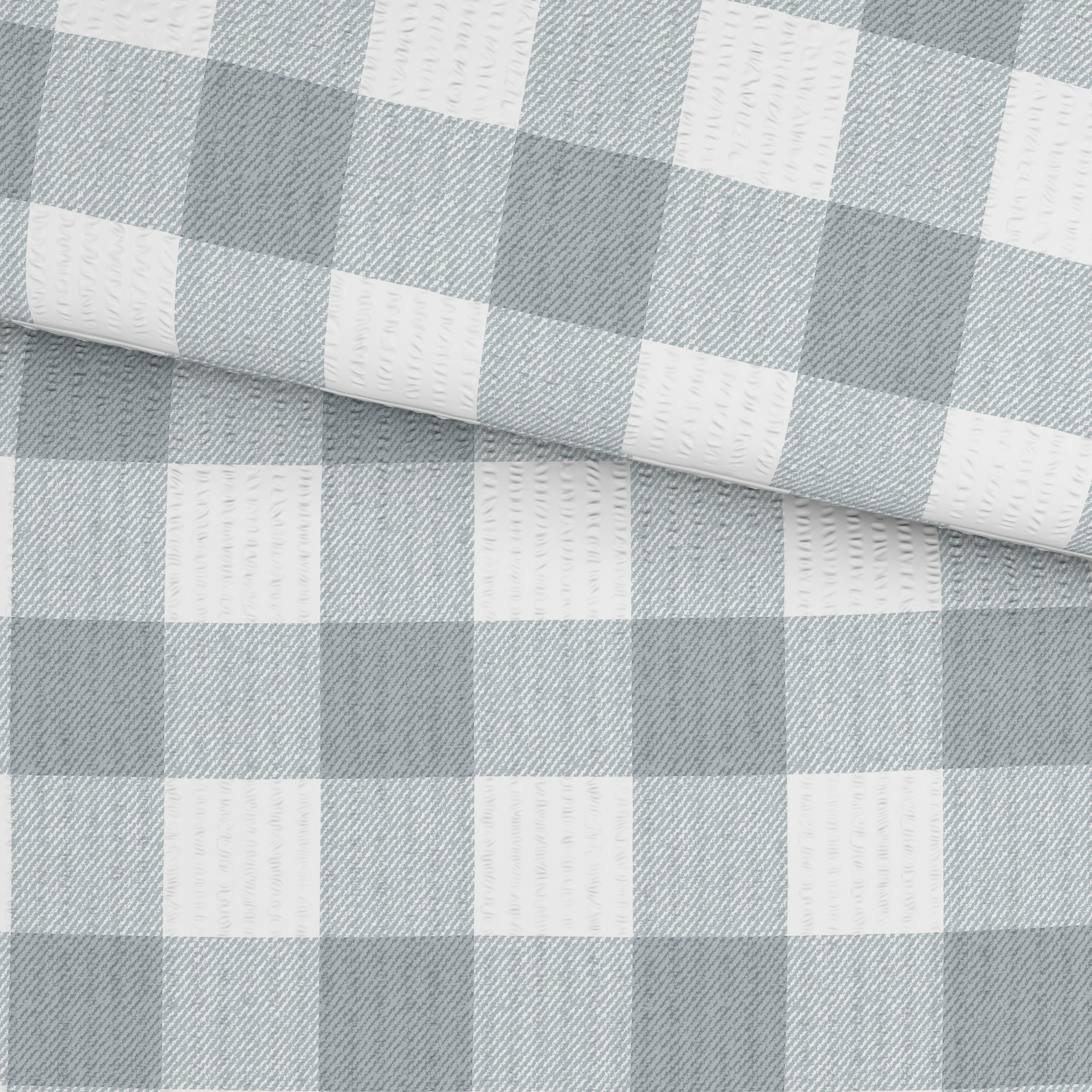 Bettwäsche Selina - Weiß/Grau, ROMANTIK / LANDHAUS, Textil - James Wood
