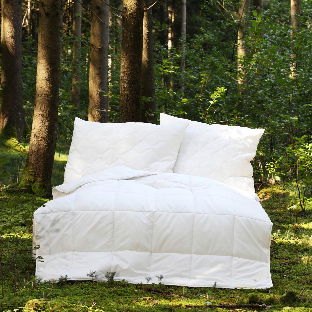 PŘIKRÝVKA GREEN CONCEPT - bílá, Moderní, textil (135-140/200cm) - ecoTree