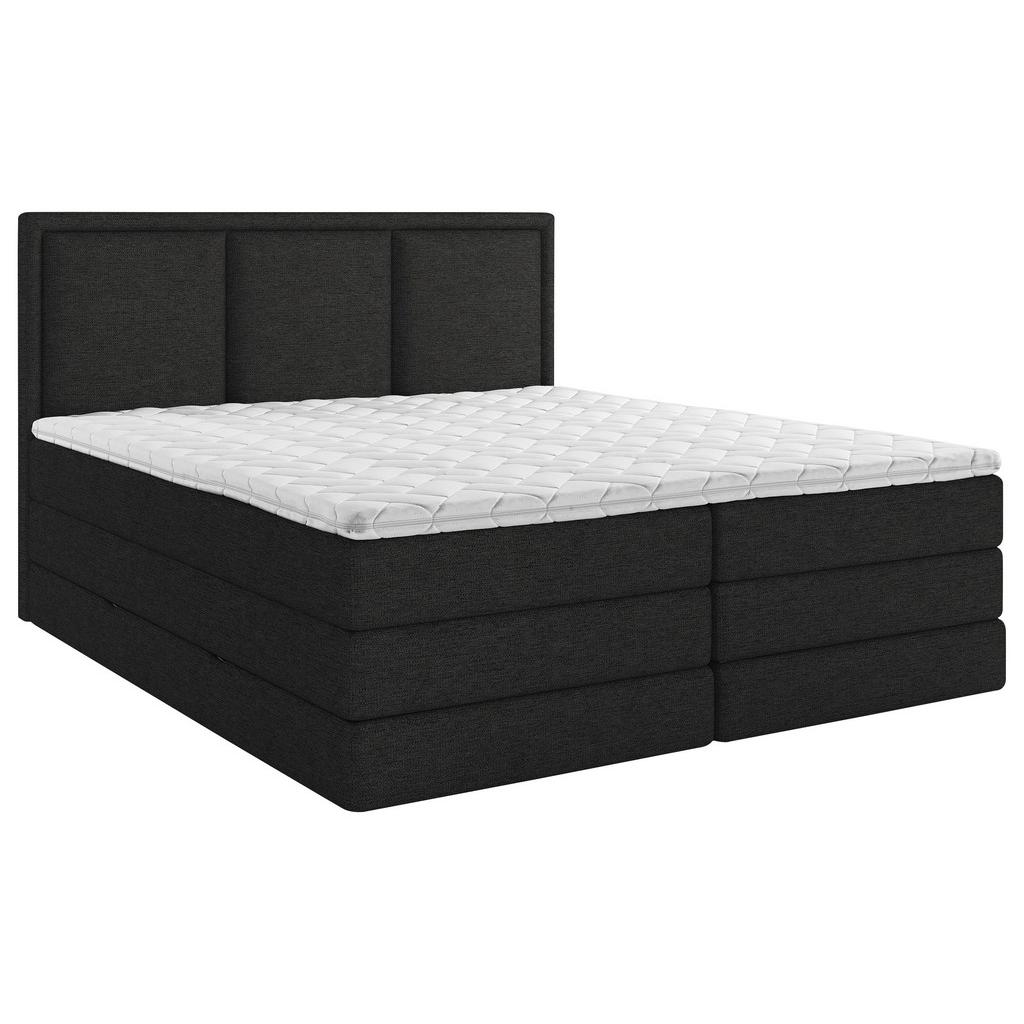BOXSPRINGBETT Swing Schwarz H3xH4 140x200cm
