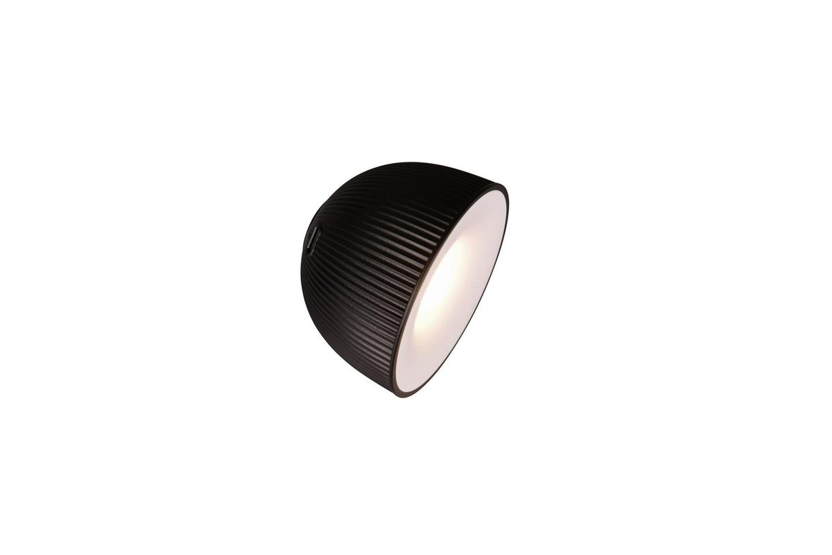Akku-Tischleuchte R57791102 Maxima - Schwarz, KONVENTIONELL, Kunststoff (13,2/20/41cm)