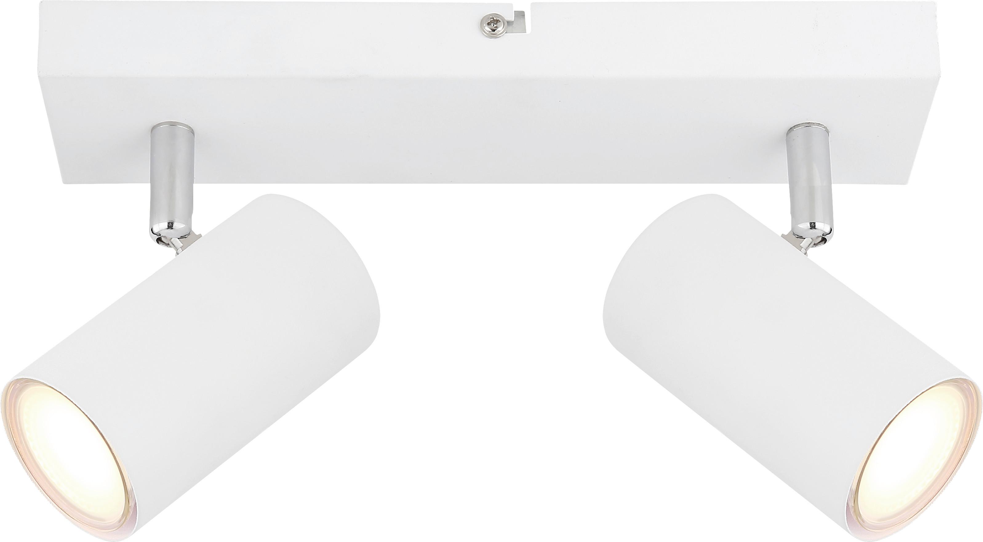 BODOVÉ SVÍTIDLO WITMO2 - bílá/barvy chromu, Moderní, kov (14/11/34cm) - Mömax