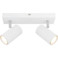 BODOVÉ SVÍTIDLO WITMO2 - bílá/barvy chromu, Moderní, kov (14/11/34cm) - Mömax