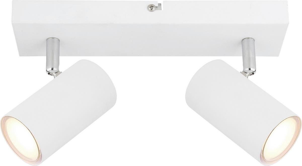 BODOVÉ SVÍTIDLO WITMO2 - bílá/barvy chromu, Moderní, kov (14/11/34cm) - Mömax