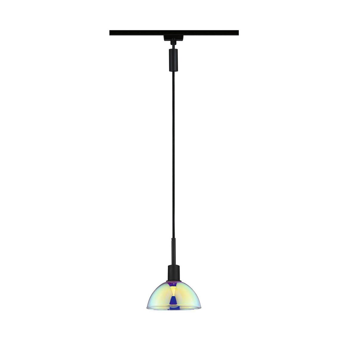 Schienensystem Urail Hängeleuchte 96976 Multicolor - Multicolor, Design, Glas/Metall (14/140cm) - Paulmann