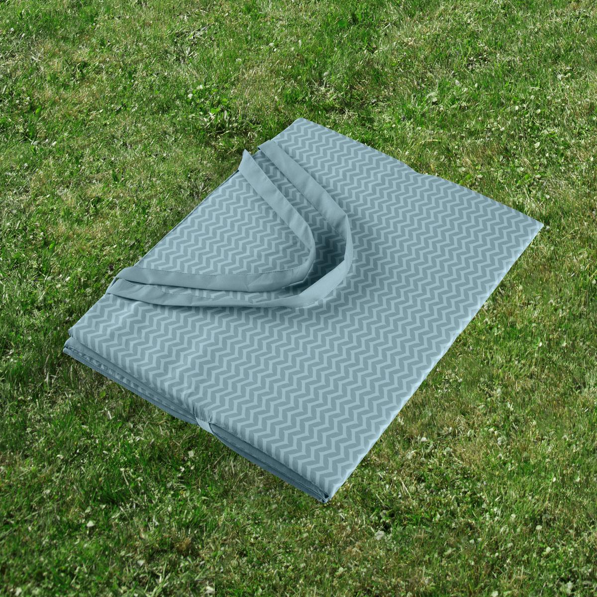 Liegenauflage Meila - Blau, MODERN, Textil (50/160cm) - Luca Bessoni