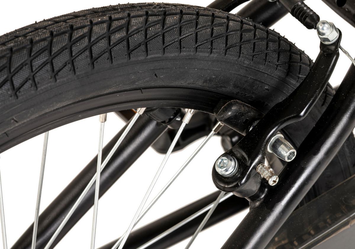 Bmx 300b - Schwarz, LIFESTYLE, Metall (25/120cm)