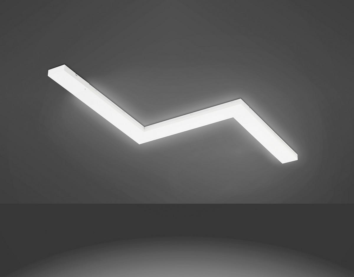 LED-Wandleuchte 41565-5 - Weiß, KONVENTIONELL, Kunststoff/Metall (60/10/3cm) - Globo
