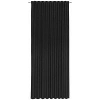 HOTOVÝ ZÁVĚS LEO, 135/255cm, černá - černá, textil (135/255cm) - Premium Living