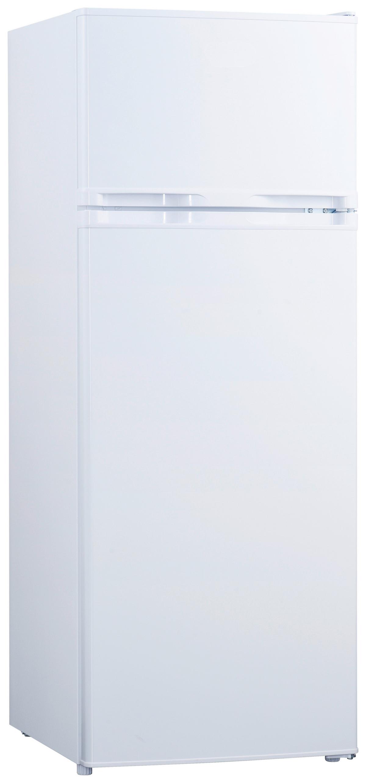 Kühl-Gefrier-Kombination Gk212w - Weiß, Trend, Kunststoff/Metall (54,5/143/55,5cm) - PKM