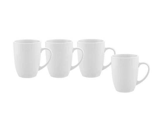 Hrnček Na Kávu 4 Ks Set, Billy -top- - biela, Moderný, keramika (8,2/10,3cm) - Mömax modern living Hrnček Na Kávu 4 Ks Set, Billy -top- - biela, Moderný, keramika (8,2/10,3cm) - Mömax modern living