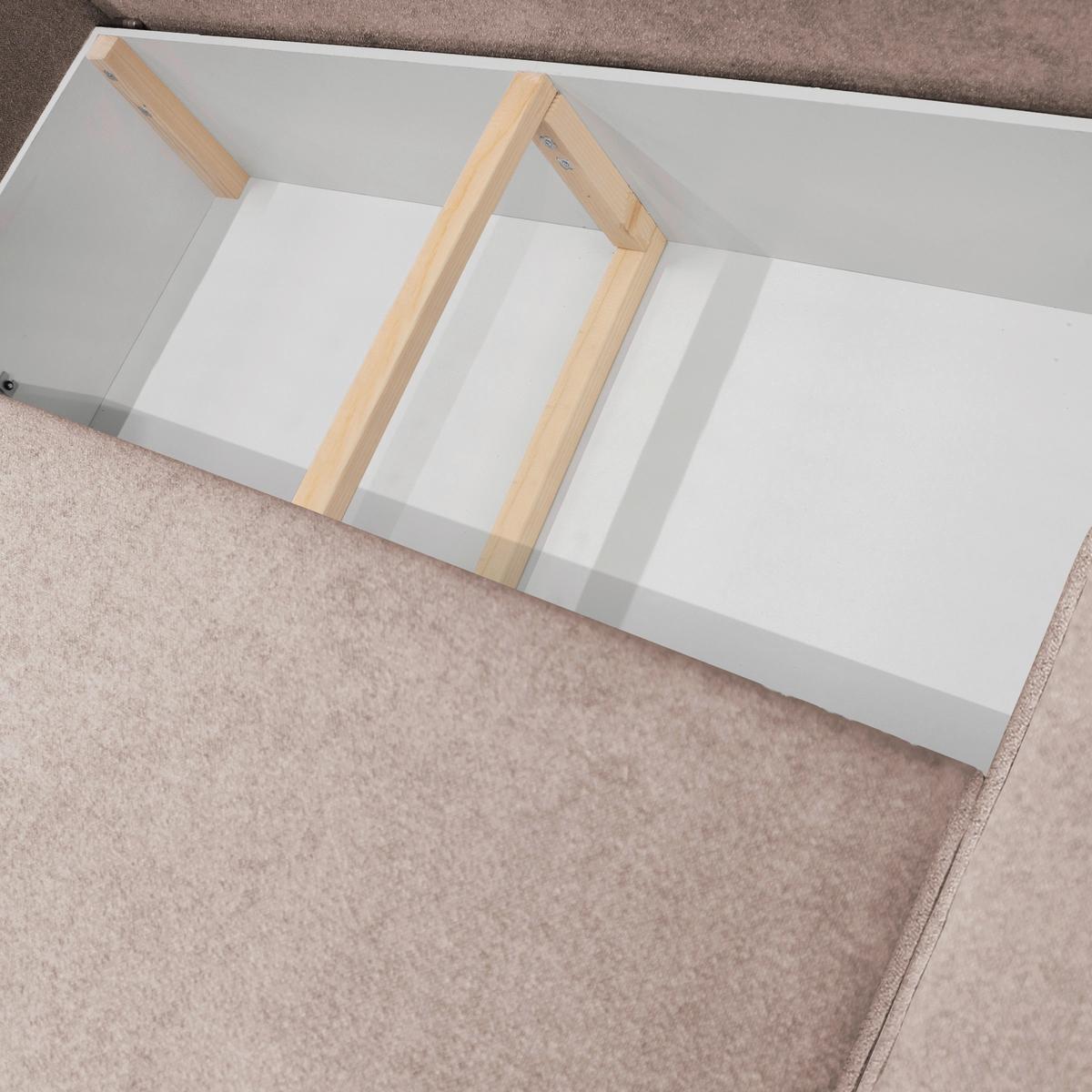 Ecksofa Fancy Rosa 209x143 Cm - Schwarz/Rosa, Design, Textil (209/143cm) - MID.YOU