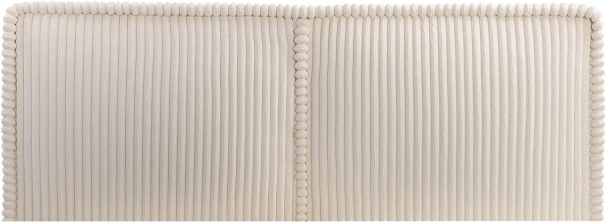 Boxbett Barcelona Lf: 180x200 Beige - Beige/Schwarz, MODERN, Holz/Kunststoff (180/200cm) - MID.YOU