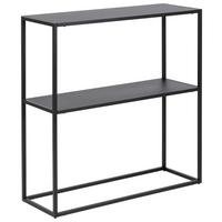 Regal Stahl Newton Trend B 79,5cm, Schwarz - Schwarz, Trend, Metall (79,5/80,5/26cm) - MID.YOU