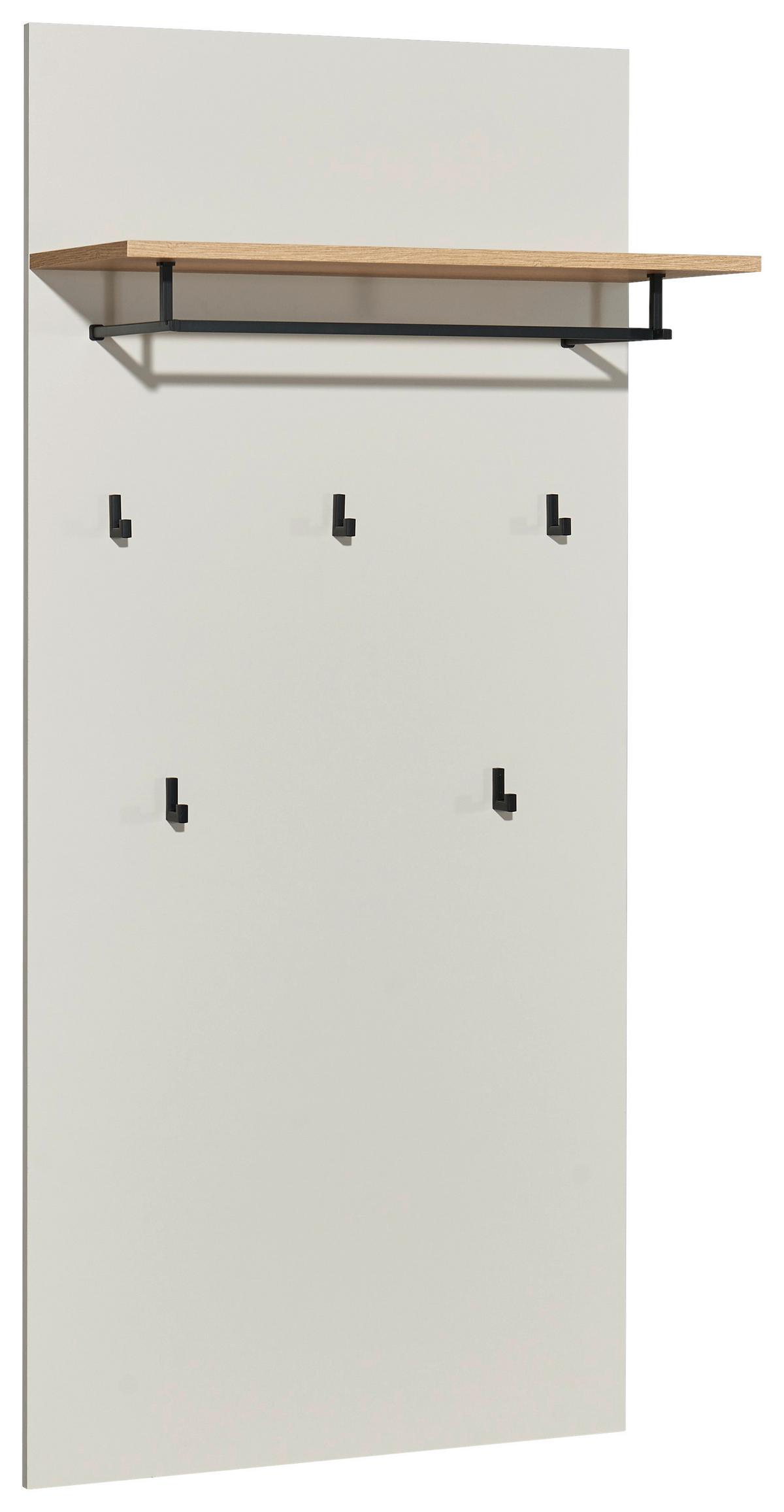 Előszobapanel Lime 70/151cm - kasmírszínű/tölgyfa színű, Trend, faalapú anyag (70/151/31cm) - Livetastic