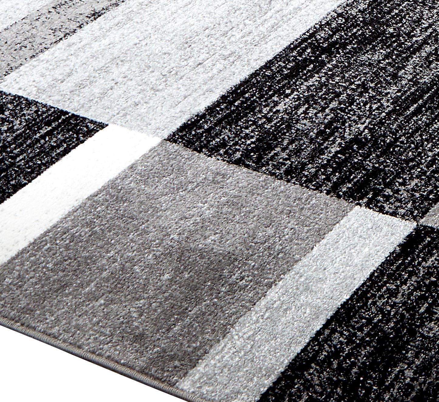 Webteppich Grau Stephanie 120x170 Cm - Grau, MODERN, Textil (120/170cm) - James Wood