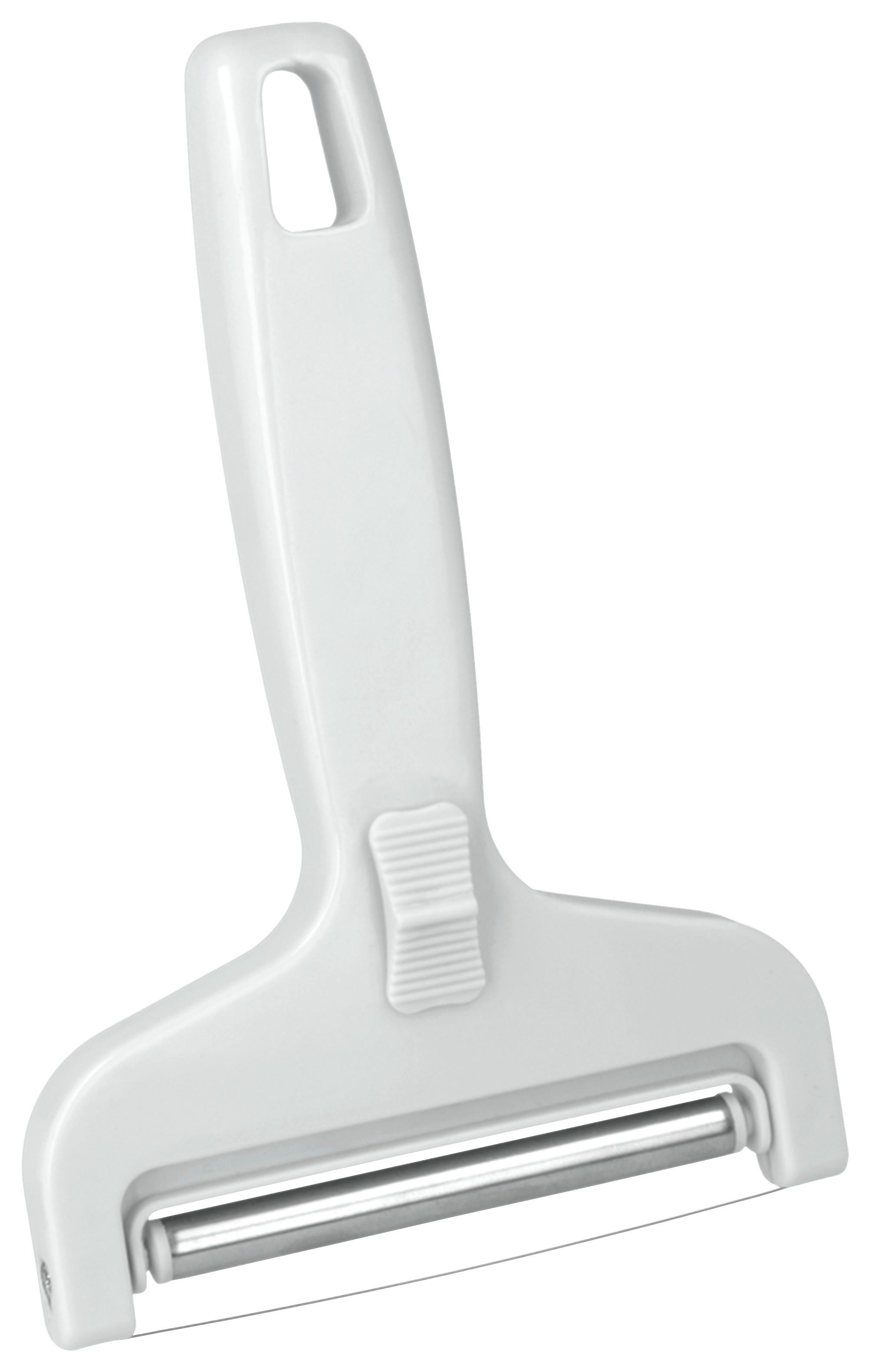 Sajtszeletelő Cheese - fehér, műanyag/fém (15/15/2cm)