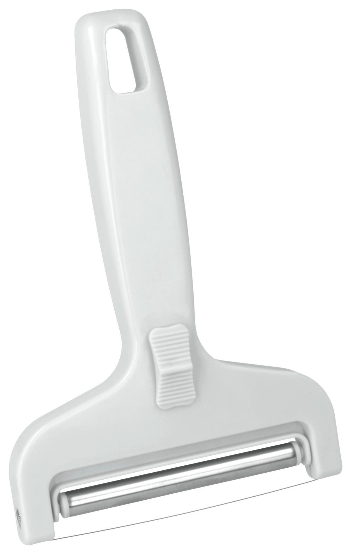 Sajtszeletelő Cheese - fehér, műanyag/fém (15/15/2cm)