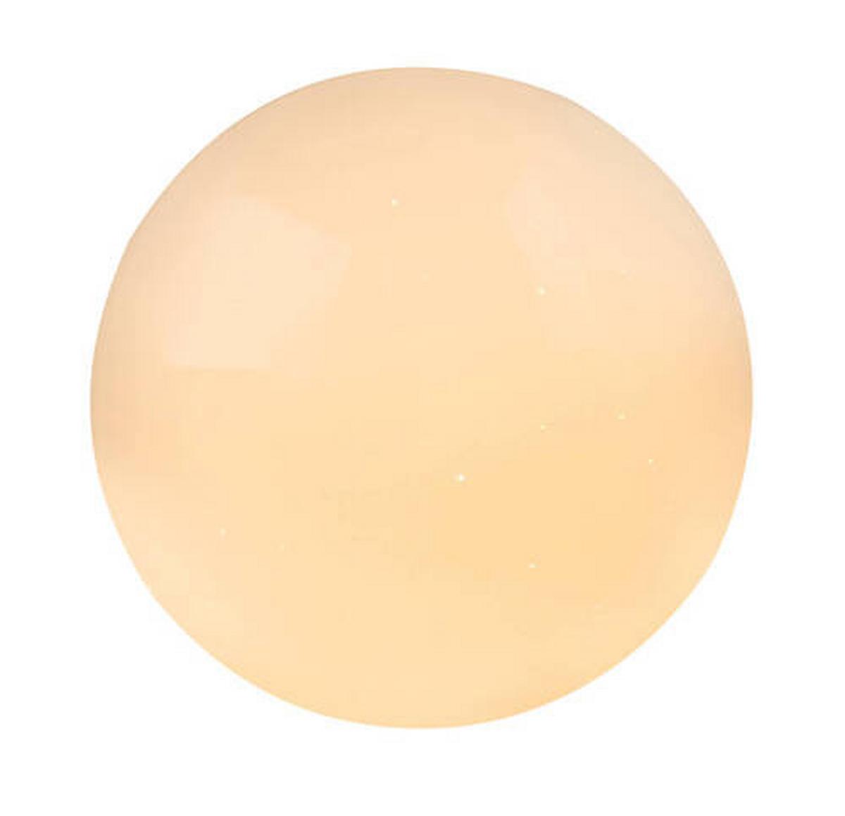 LED-Deckenleuchte Opal Weiß D: 50 cm - Opal/Weiß, Basics, Kunststoff/Metall (50/12cm) - Globo