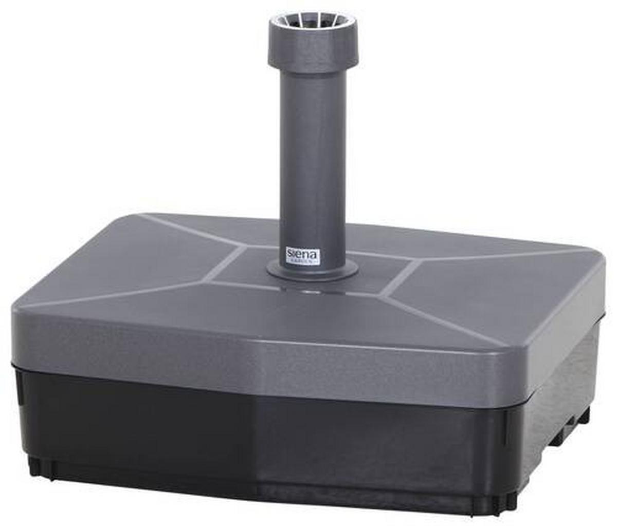 Schirmständer Kunststoff Für Bxhxt: 49x16x41 Cm - Anthrazit, KONVENTIONELL, Kunststoff (49/16/41cm) - Siena Garden