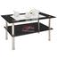 Couchtisch Glas mit Ablagefach Star, Schwarz - Schwarz, MODERN, Glas/Metall (90/45/55cm) Couchtisch Glas mit Ablagefach Star, Schwarz - Schwarz, MODERN, Glas/Metall (90/45/55cm)