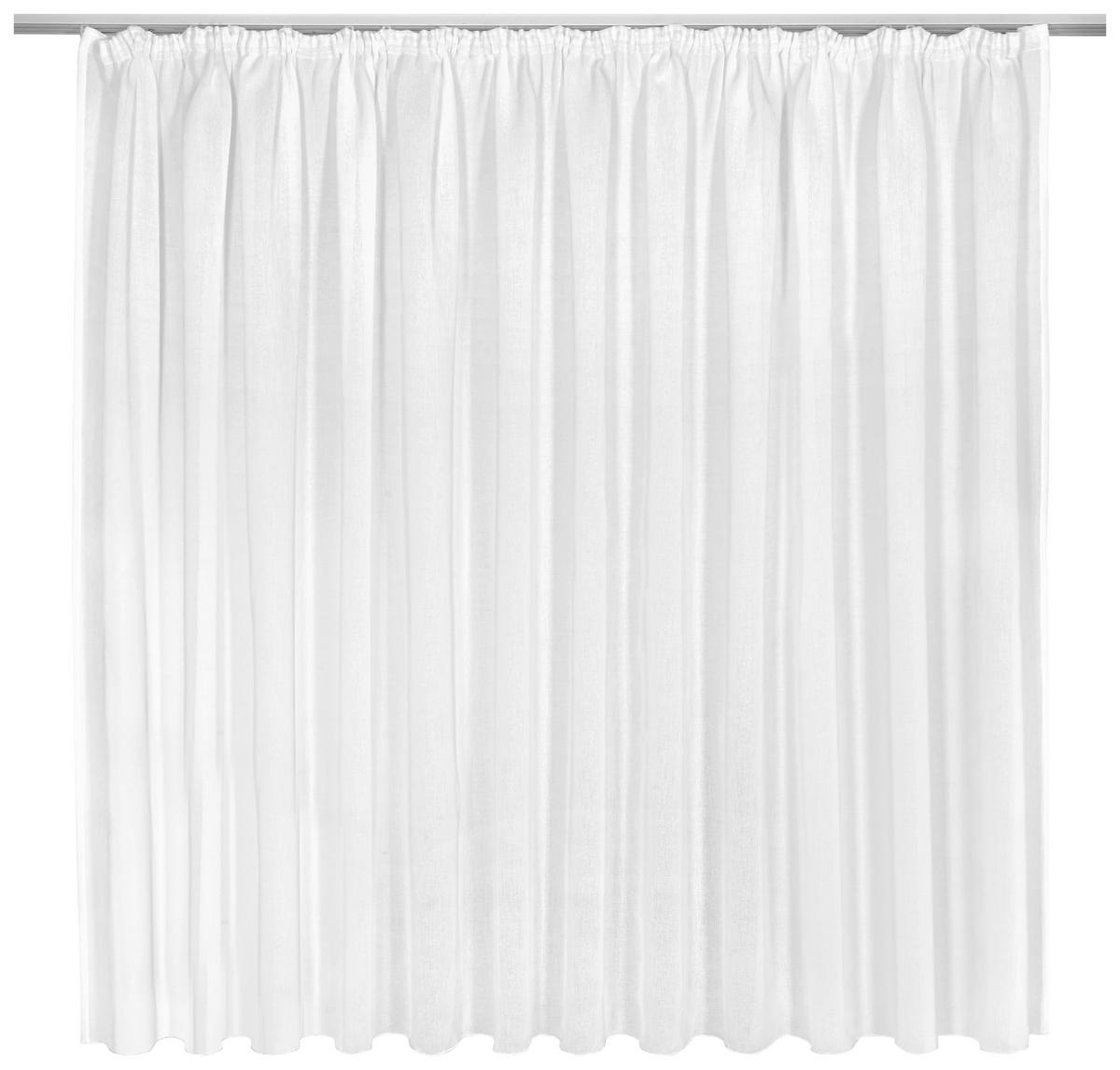 Kusová záclona Tosca store 1, 300/145cm - biela, textil (300/145cm) - Modern Living