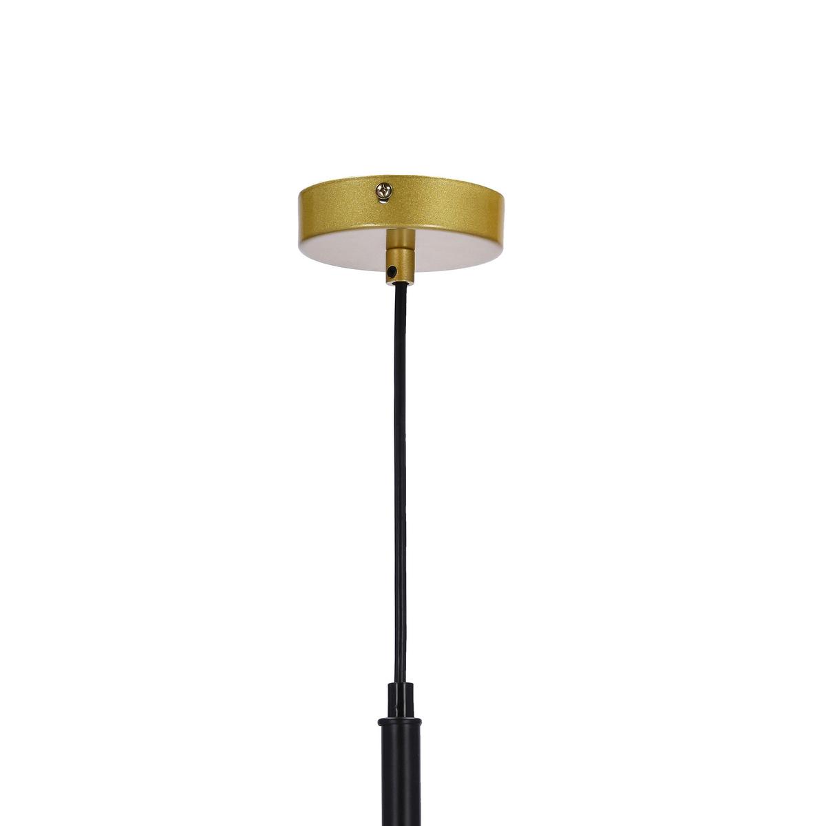 Hängeleuchte 33-01276 Duo - Goldfarben/Schwarz, Basics, Metall (32.5/32.5/115cm)