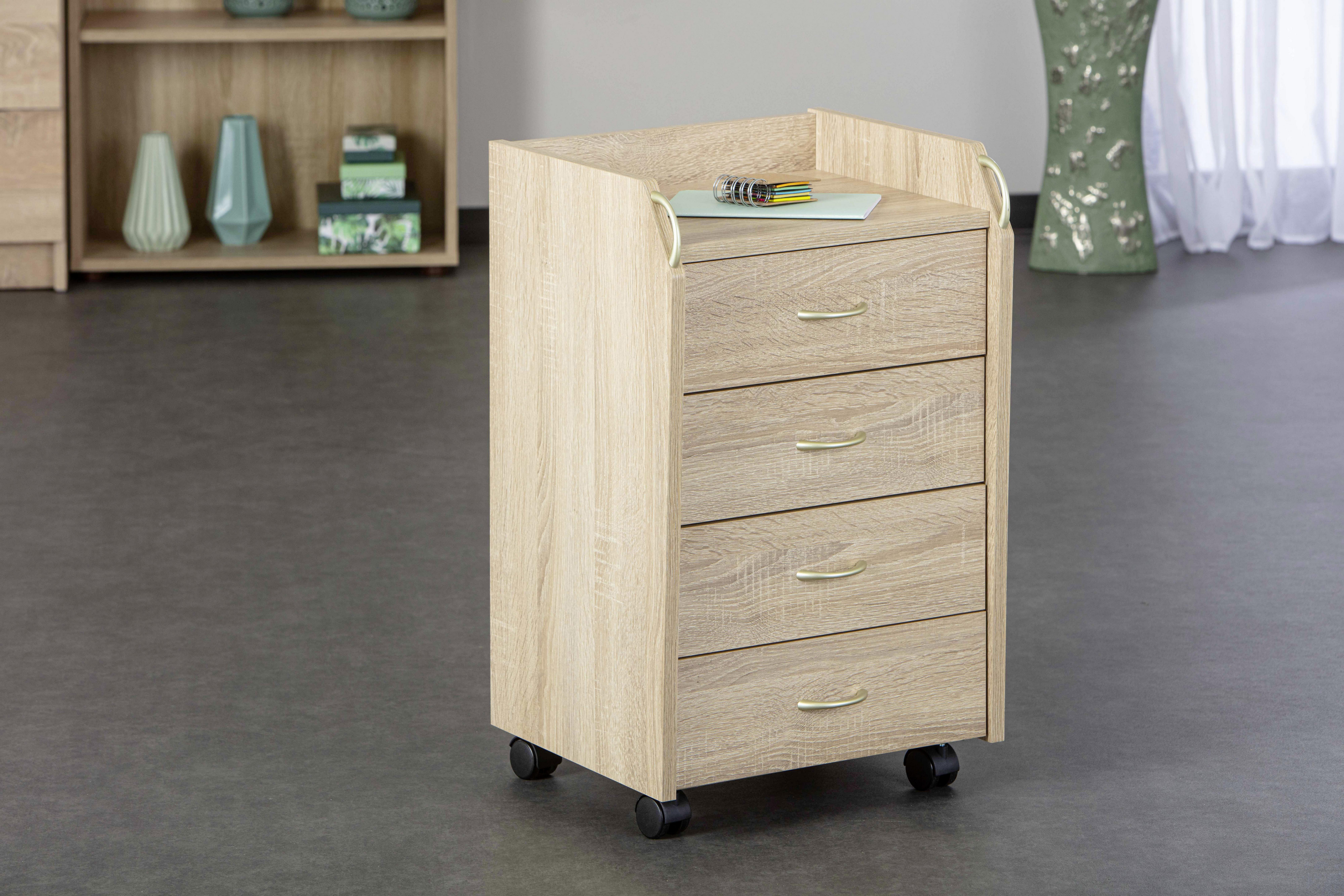 Chic, funktional, praktisch: Rollcontainer NOVI